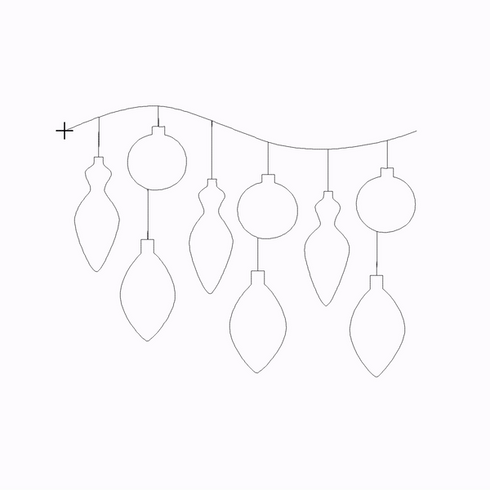 Vintage Ornaments Wave